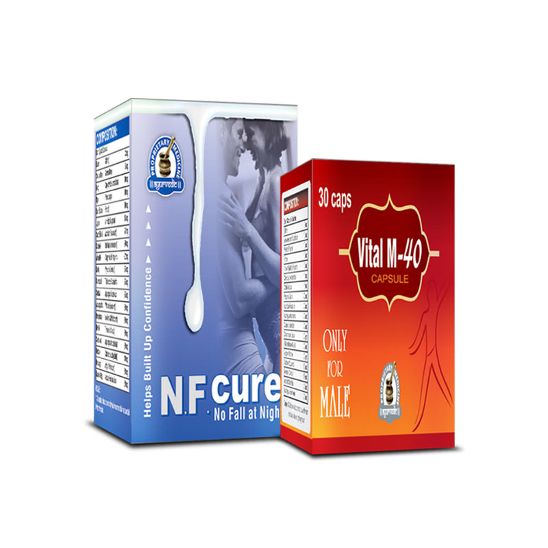 NF Cure and Vital M40 Capsules Super Saver Combo Packs