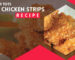 Cheddar Tater Tots Crusted Chicken Strips Recipe