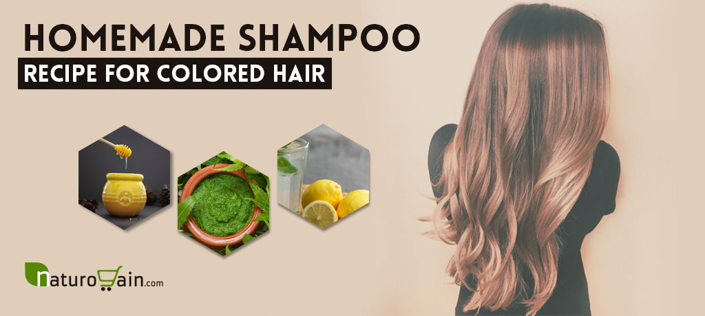 Homemade Shampoo Recipe for Colored Hair