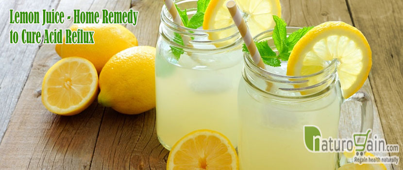 Lemon Juice Remedy to Cure Acid Reflux