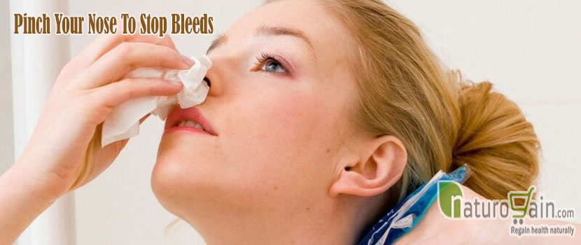 Pinch Your Nose to Stop Bleeds