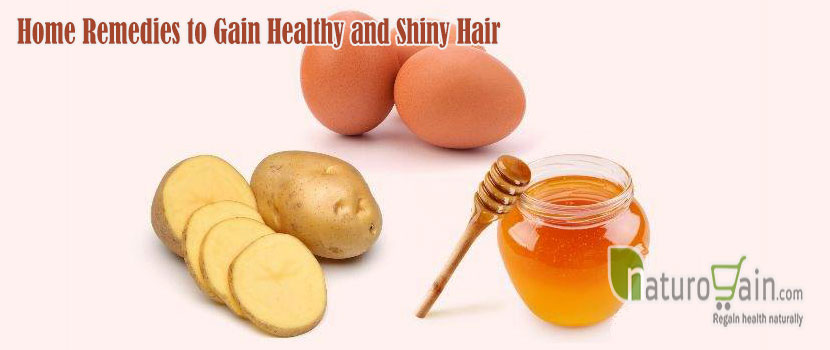 Remedies to Gain Healthy and Shiny Hair