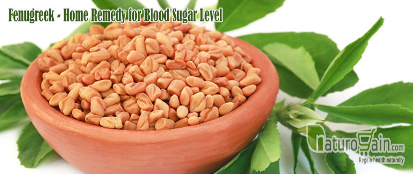 Home Remedy for Blood Sugar Level