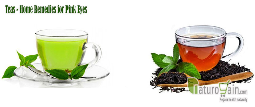 Teas Home Remedies for Pink Eyes