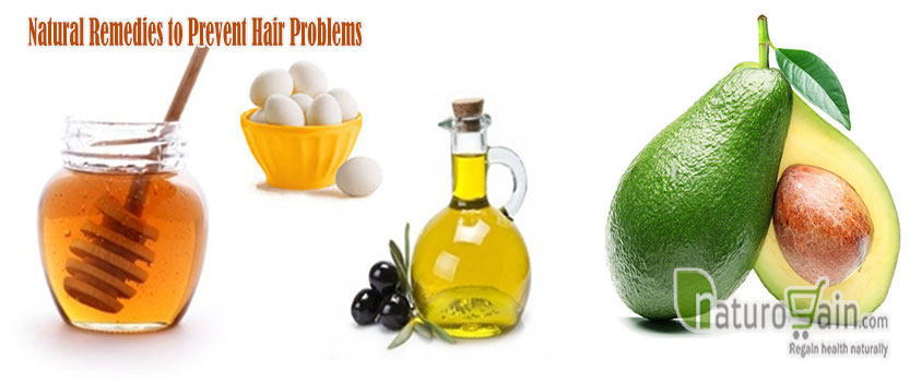 Natural Remedies to Prevent Hair Problems