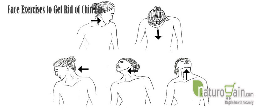 face exercises to get rid of chin fat