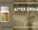 Stop Precum Leakage After Urination