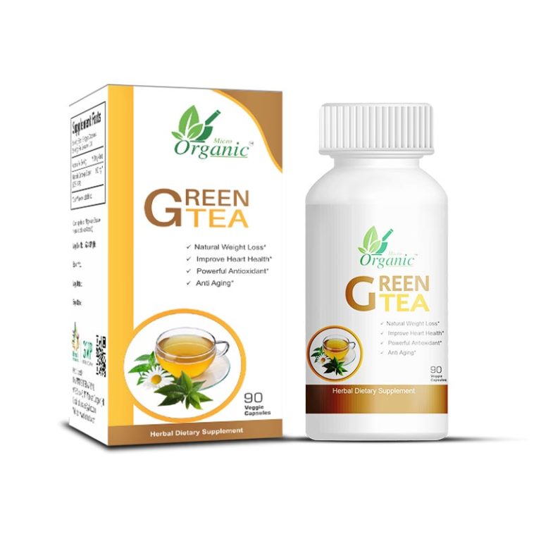 Green Tea Extract Pills with EGCG, Fat Burner Weight Loss Supplements