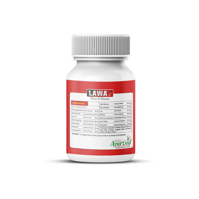 Ingredients of Lawax Capsules