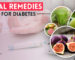 Natural Remedies for Diabetes