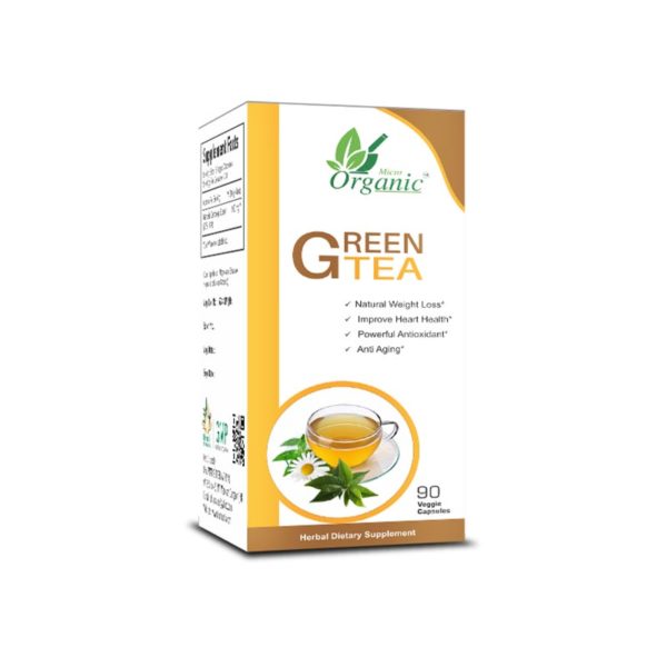 Green Tea Extract Pills with EGCG, Fat Burner Weight Loss Supplements