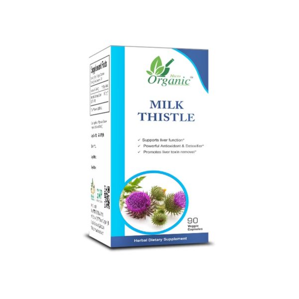 Milk Thistle Supplements for Liver Cleanse, Detox [Weight Loss Pills]