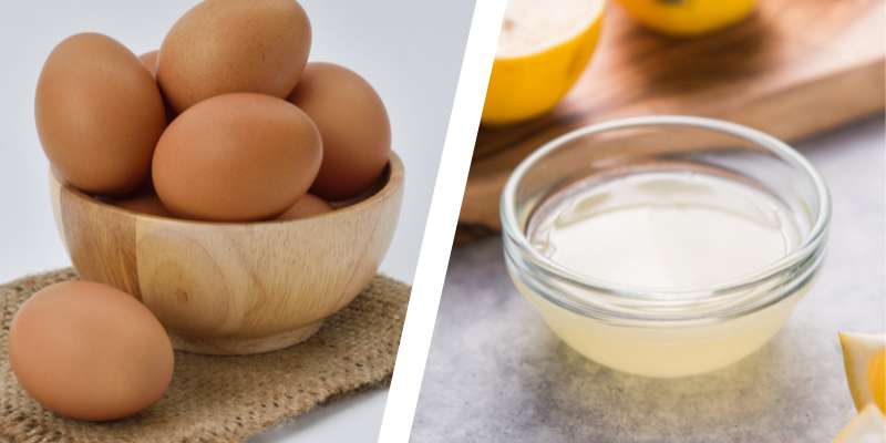 Eggs and Lemon Juice Home Remedies